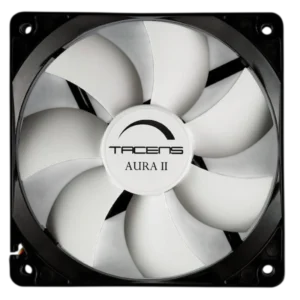 Ventilador para carcasa de PC Tacens Aura II Negro