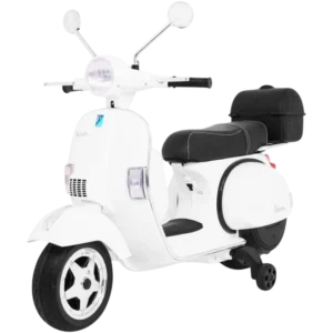 Vespa PX150 12V Blanco - Moto eléctrica para niños