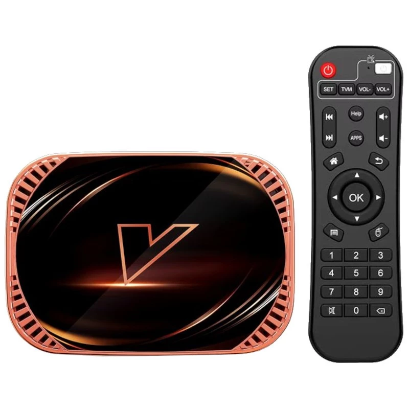 Vontar X4 4GB/32GB Android 11 4K WiFi doble banda Bluetooth S905X4 TV Box