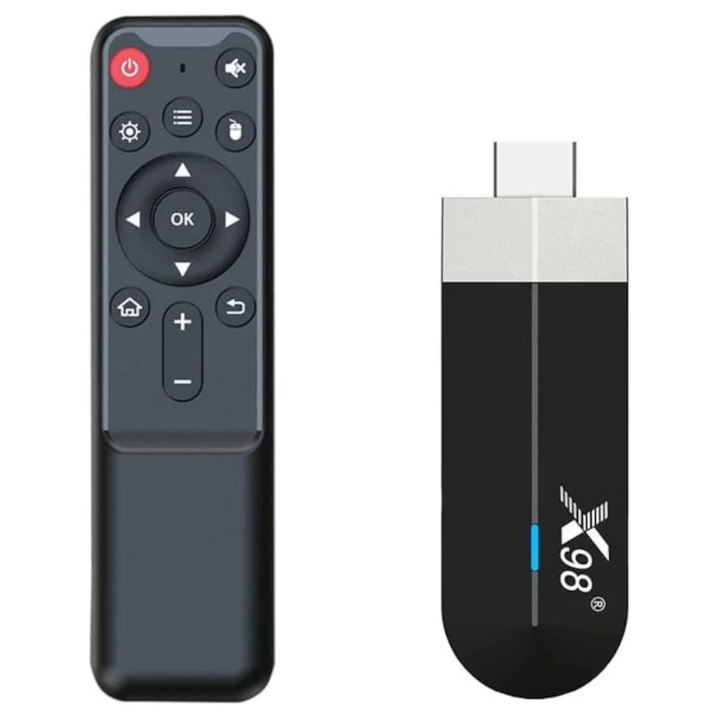 X98 S500 4GB/32GB Android 11 4K WiFi doble banda Bluetooth S905Y4 TV Stick