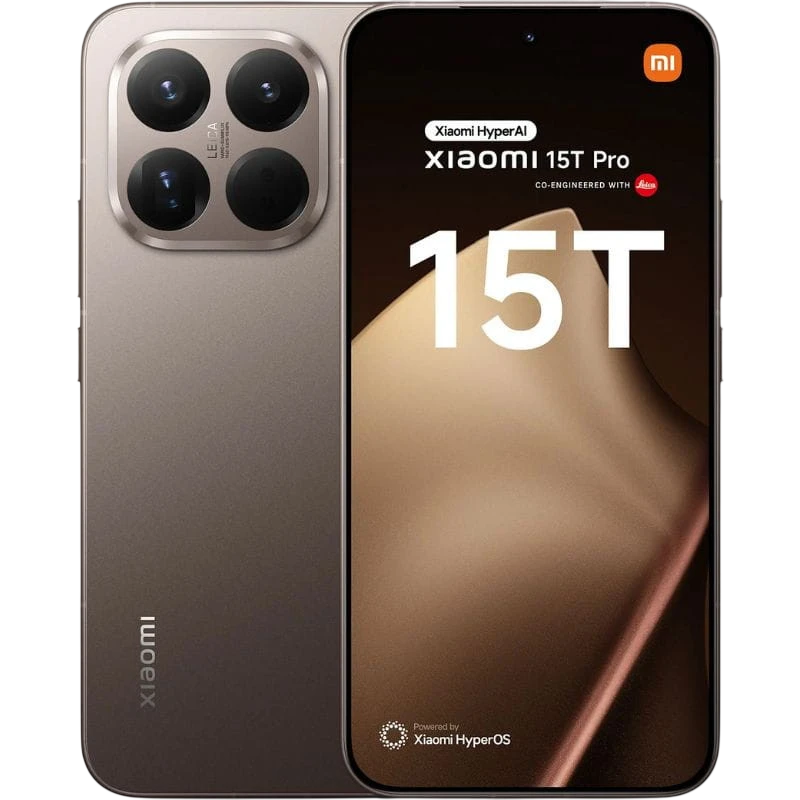 Xiaomi 15T Pro 12GB/1TB Dorado 6,83 pulgadas AMOLED 144Hz 50MP 5500mAh 90W NFC