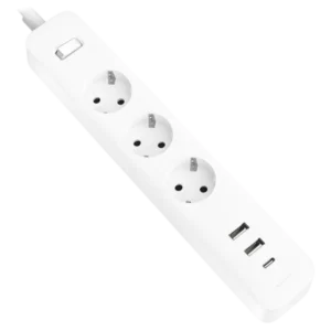 Xiaomi 20W Power Strip (2C1A) EU con USB cable 1,8 m