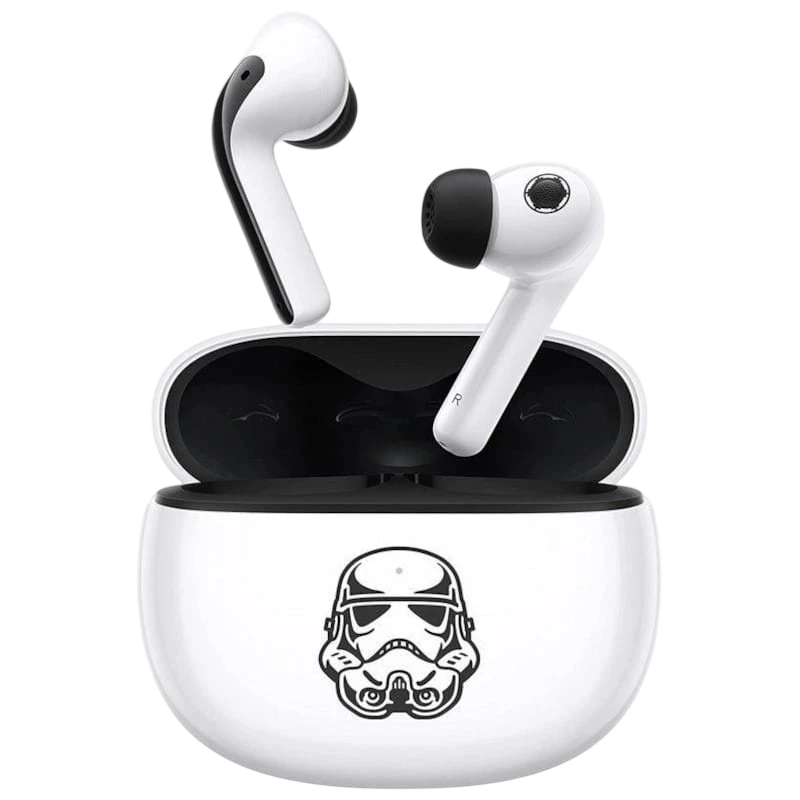 Xiaomi Buds 3 Star Wars Edition Stormtrooper Blanco Bluetooth 5.2 32h IP55 Auriculares inalámbricos