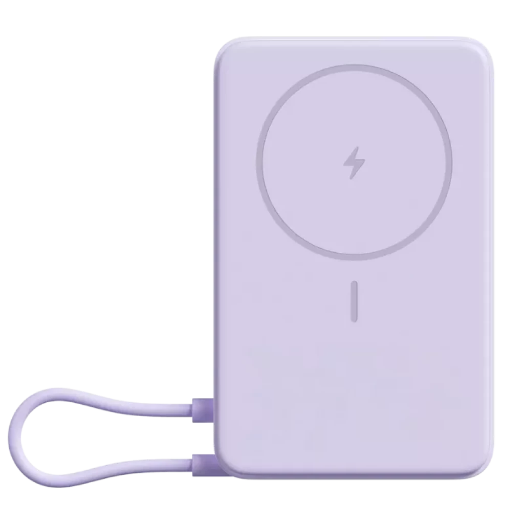 Xiaomi Magnetic Violeta con soporte 5000mAh 33W MagSafe Power Bank