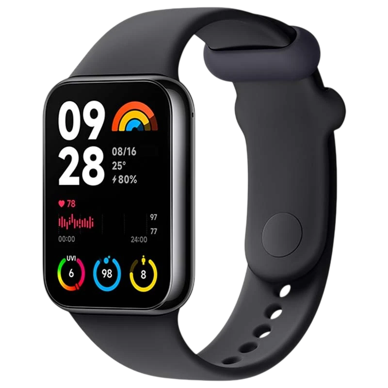 Xiaomi Mi Smart Band 8 Pro Negro 1,74 pulgadas AMOLED GPS 14 días +150 deportes 5ATM Pulsera de actividad