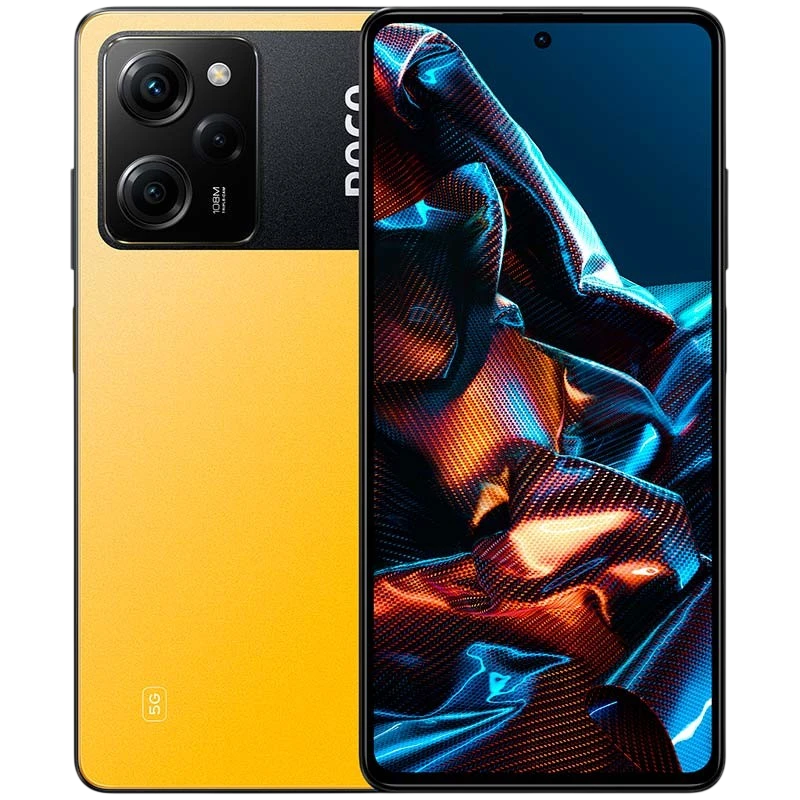 Xiaomi Poco X5 Pro 5G 6GB/128GB Amarillo 6,67 pulgadas AMOLED 120Hz 108MP 5000mAh 67W NFC