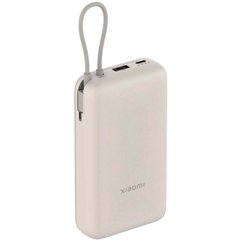 Xiaomi Power Bank Marrón con cable integrado 20000mAh 33W