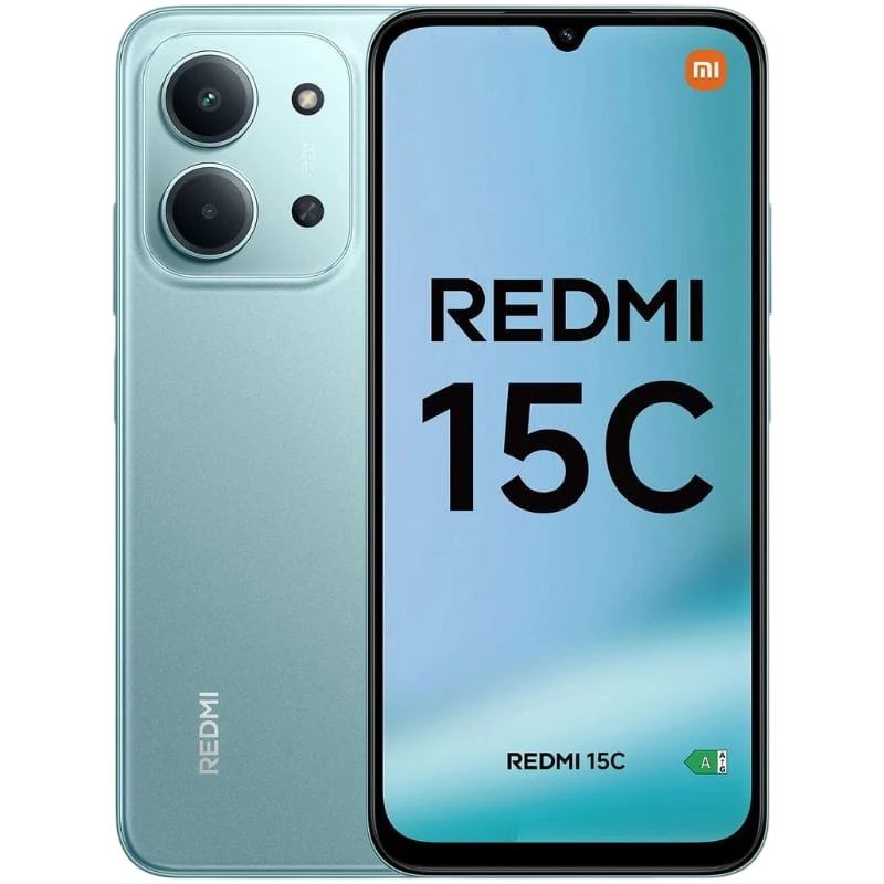 Xiaomi Redmi 15C 4GB/128GB Verde 6,9 pulgadas IPS 120Hz 50MP 6000mAh 33W