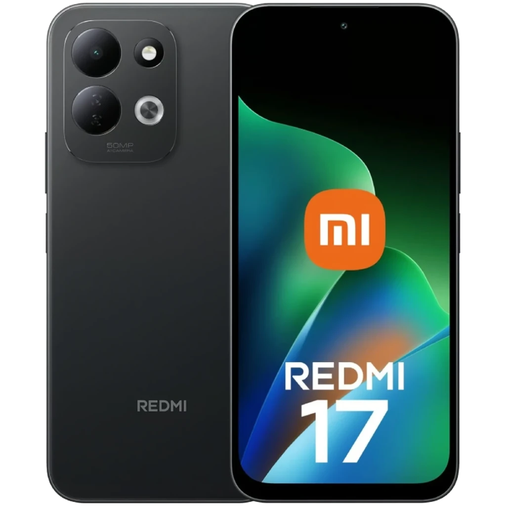 Xiaomi Redmi 17 4G 4GB/256GB Negro 6,9 pulgadas IPS 120Hz 50MP 7500mAh 45W NFC