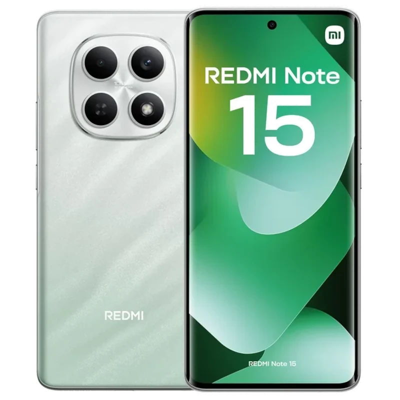 Xiaomi Redmi Note 15 4G 8GB/256GB Verde 6,77 pulgadas OLED 120Hz 108MP 5800mAh 45W NFC