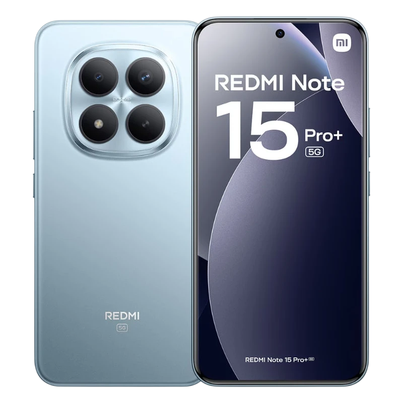 Xiaomi Redmi Note 15 Pro+ 12GB/512GB Azul 6,83 pulgadas AMOLED 120Hz 200MP 6500mAh 100W NFC