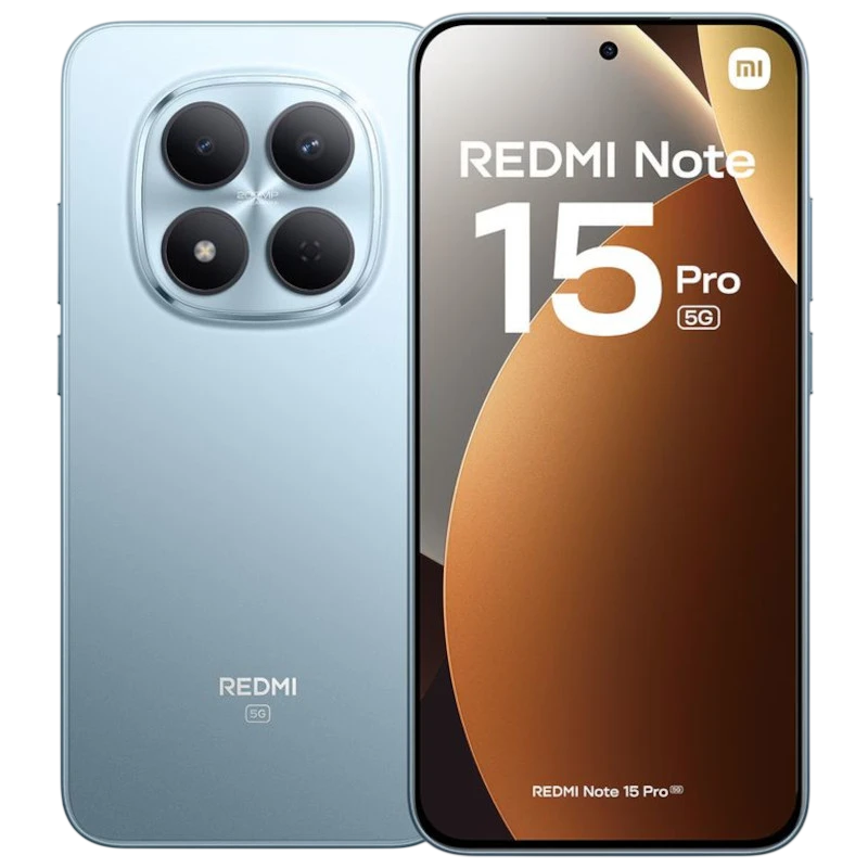 Xiaomi Redmi Note 15 Pro 5G 8GB/256GB Azul 6,83 pulgadas AMOLED 120Hz 200MP 6580mAh 45W NFC