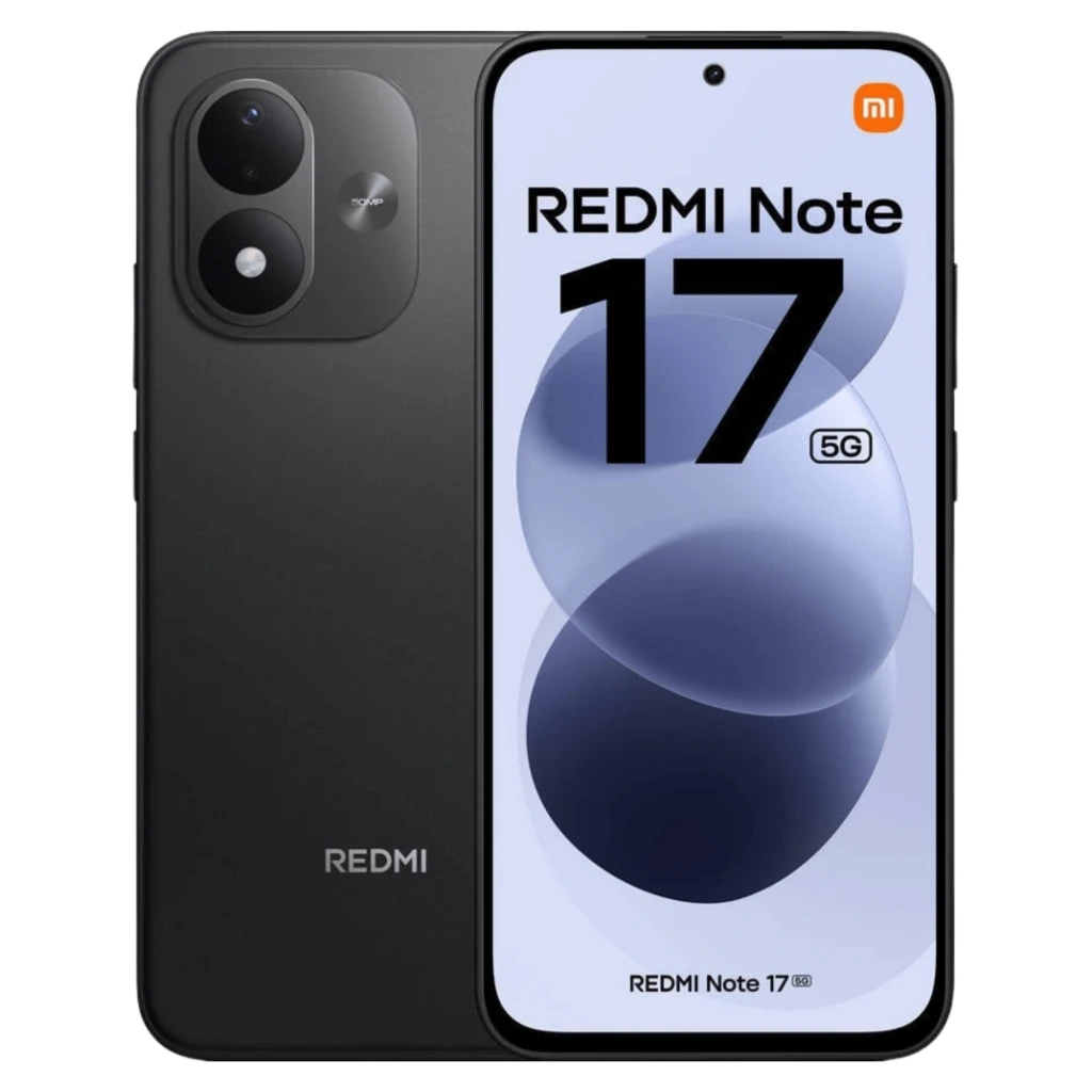 Xiaomi Redmi Note 17 5G 8GB/256GB Negro 6,99 pulgadas AMOLED 120Hz 50MP 7700mAh 45W NFC