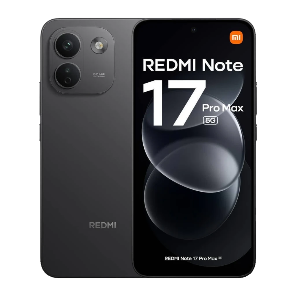 Xiaomi Redmi Note 17 Pro Max 5G 8GB/512GB Negro 6,83 pulgadas AMOLED 120Hz 50MP 9210mAh 100W NFC