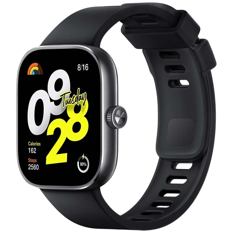Xiaomi Redmi Watch 4 Negro 1,97 pulgadas AMOLED GPS 30 días +150 deportes 5ATM