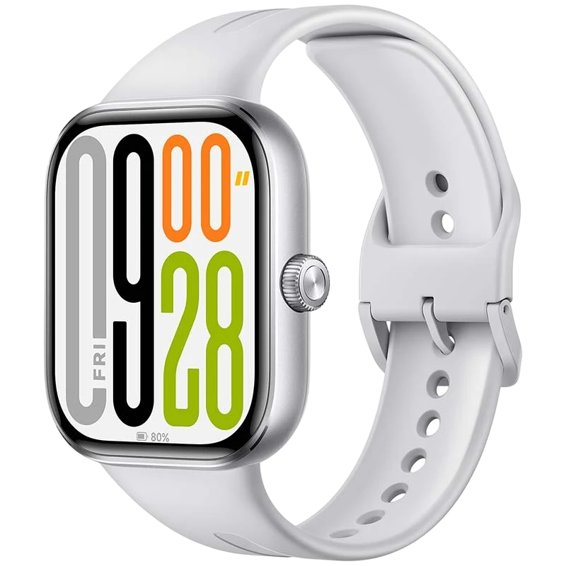 Xiaomi Redmi Watch 5 Plata 2,07 pulgadas AMOLED GPS 24 días +150 deportes 5ATM