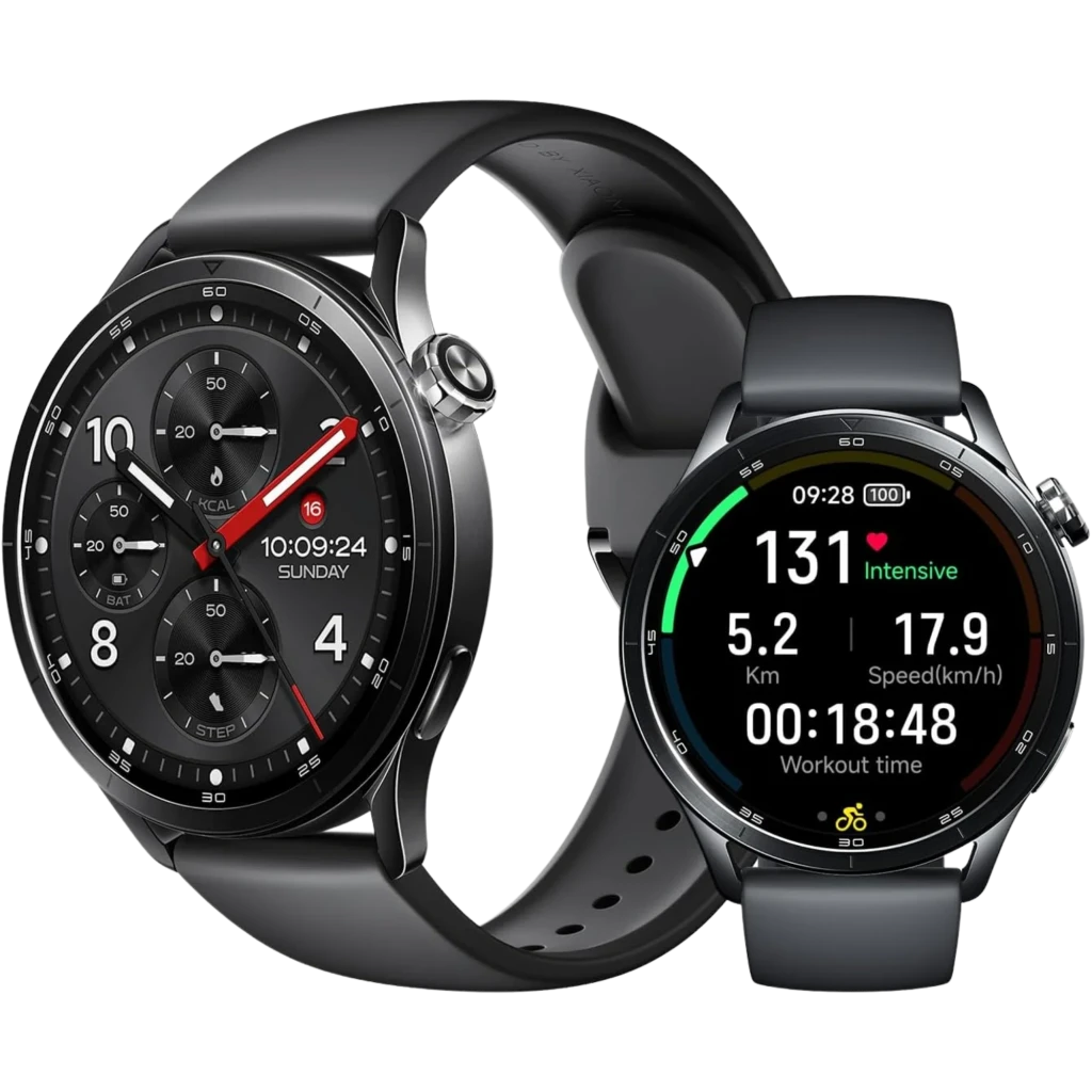 Xiaomi Watch S5 46 mm Negro 1,48 pulgadas AMOLED GPS doble banda NFC 21 días +150 deportes 5ATM