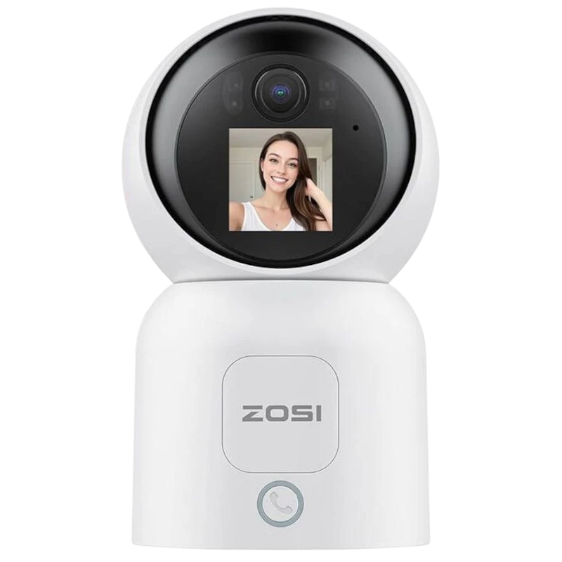 ZOSI C519M Dual Blanco 2,5K WiFi Cámara de vigilancia
